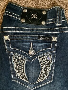 Miss Me JP5082B46 jeans, boot cut, color: DK 220, size: 29